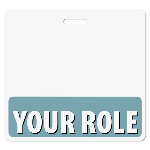 Customizable Badge Buddy – ID Backer Card
