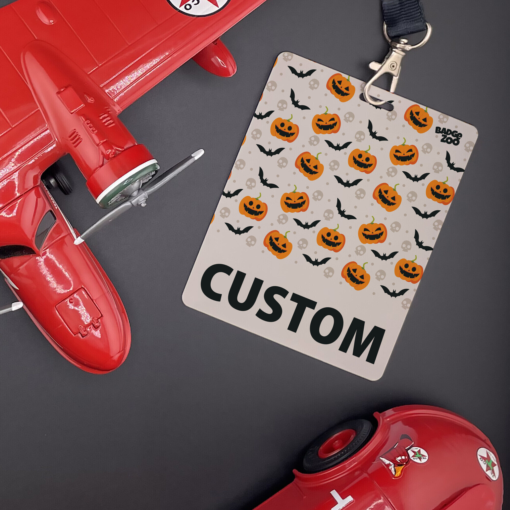 Easy to wear Halloween badge buddy for all ages