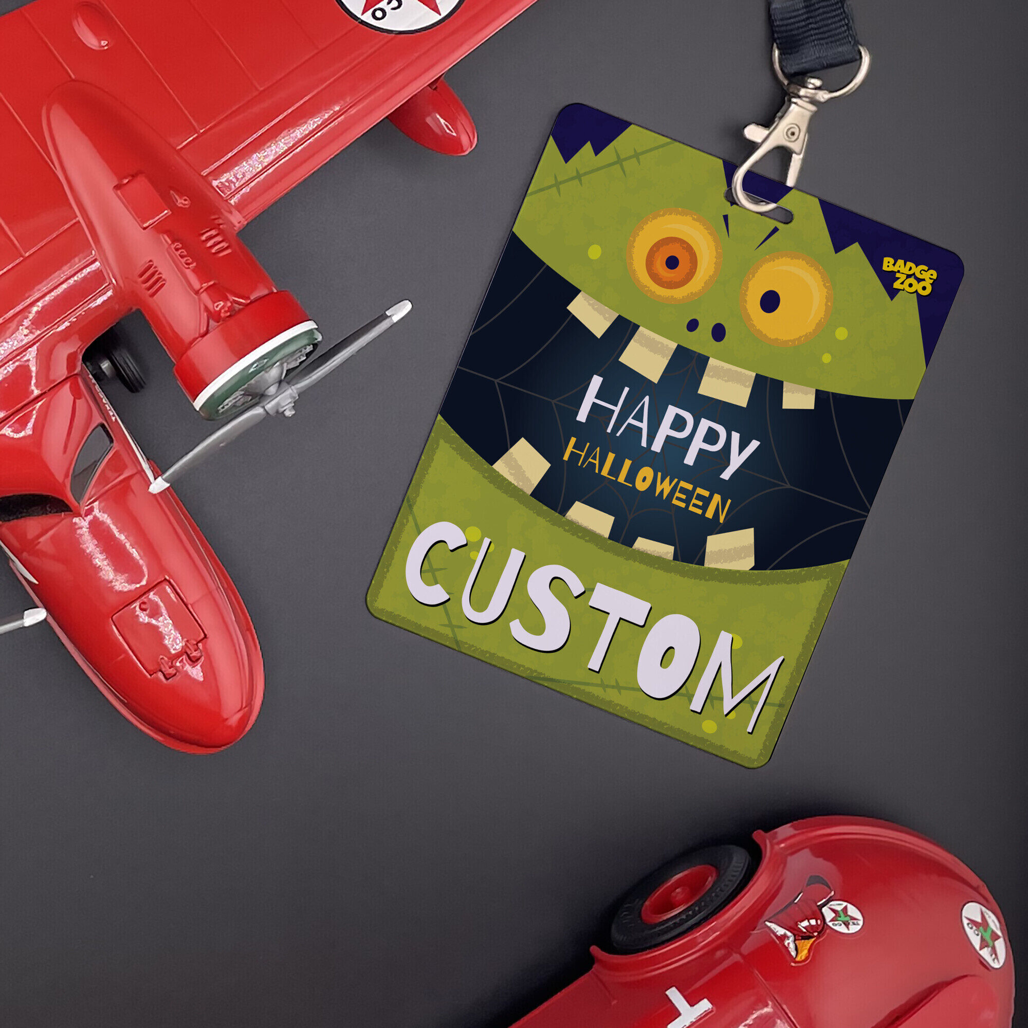 Kids' favorite green monster badge