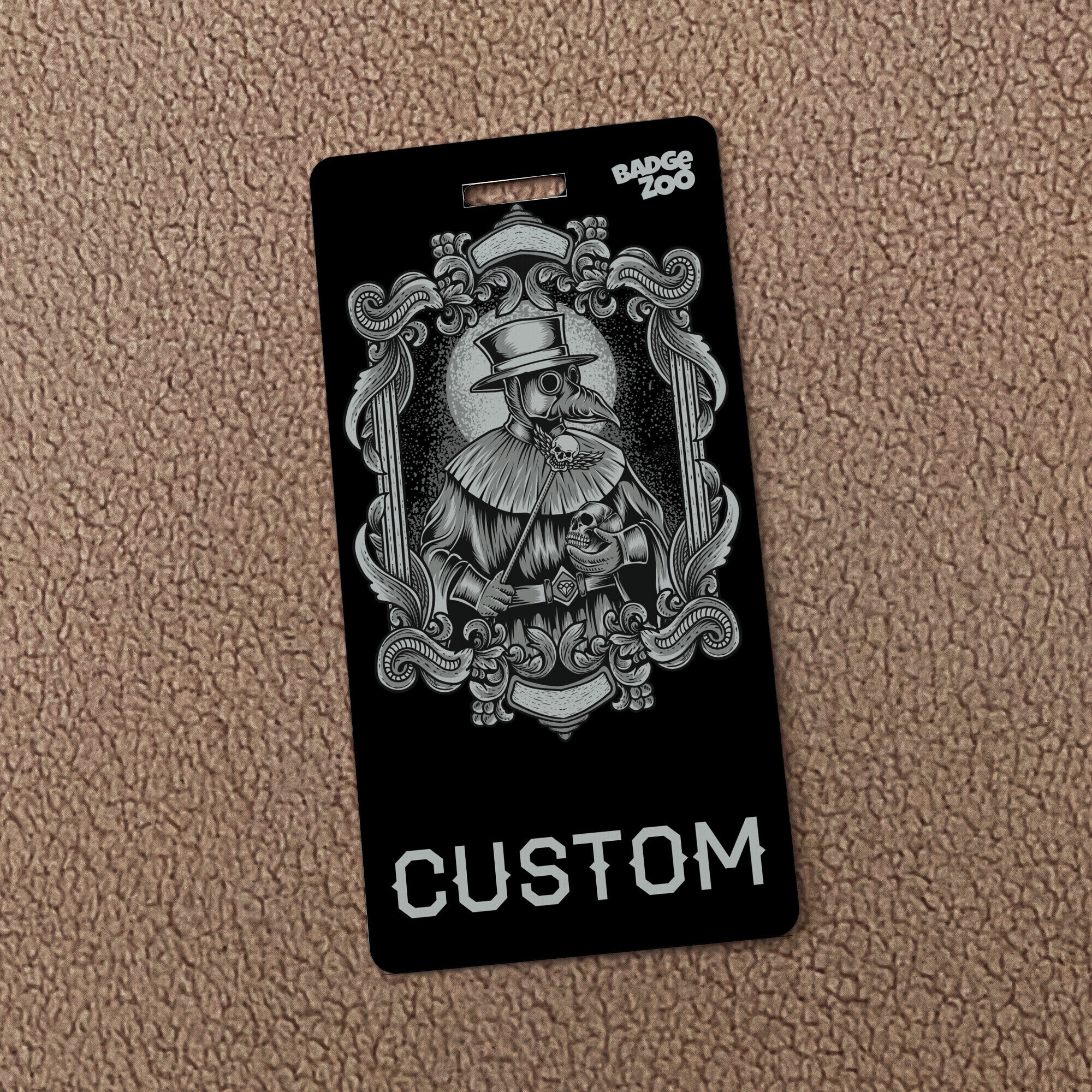 Plague Doctor Badge made for Halloween fun
