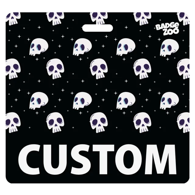 Skulls and Stars Badge Buddy