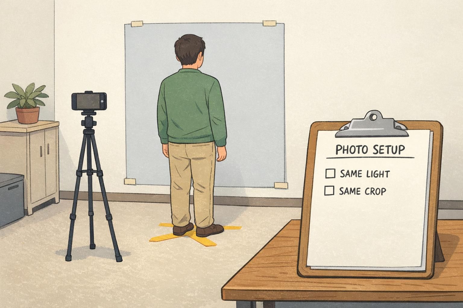 ID photo background: Consistent ID Photo Styles Without a Studio