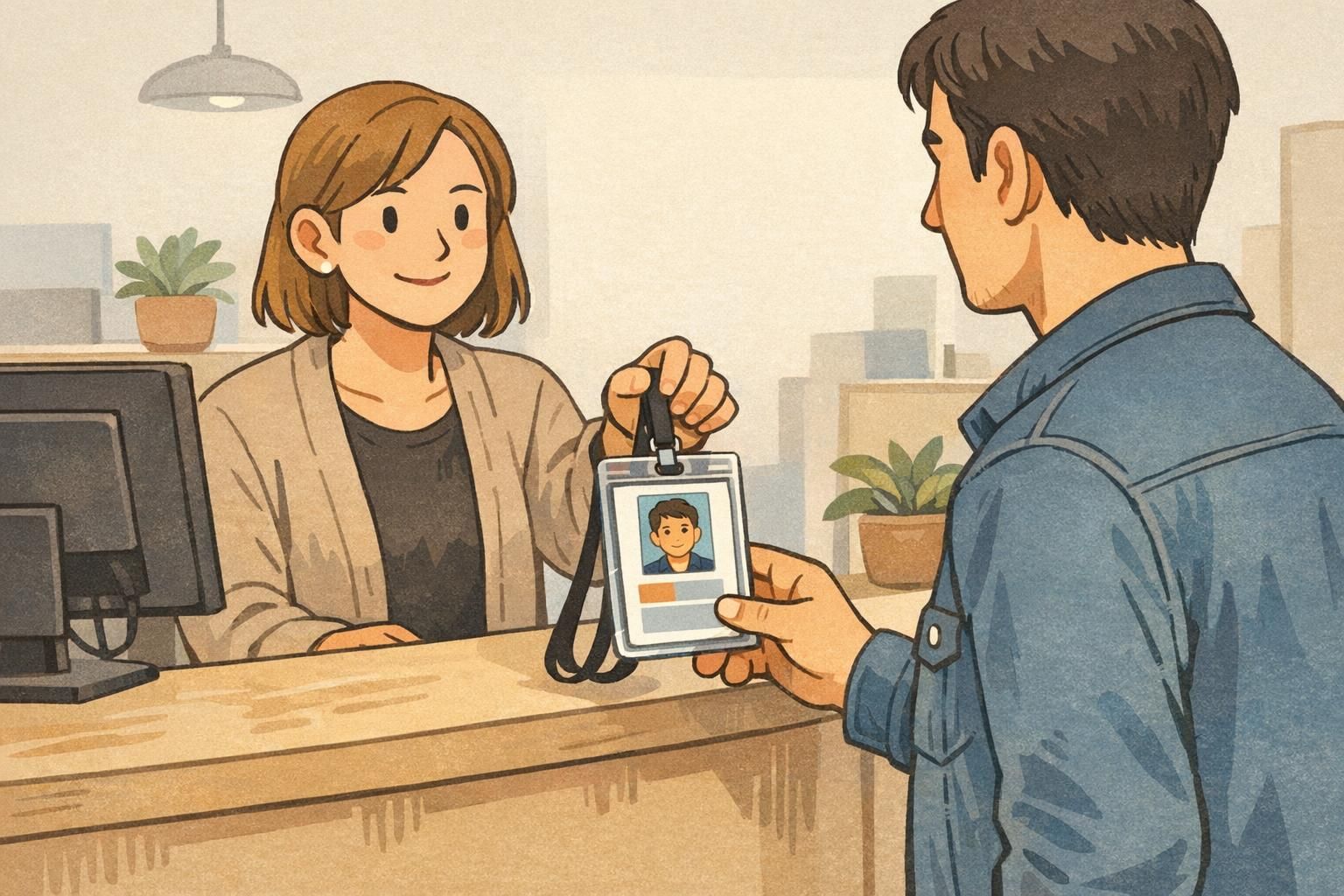 Vertical ID Badge vs Landscape: Picking the Right Orientation