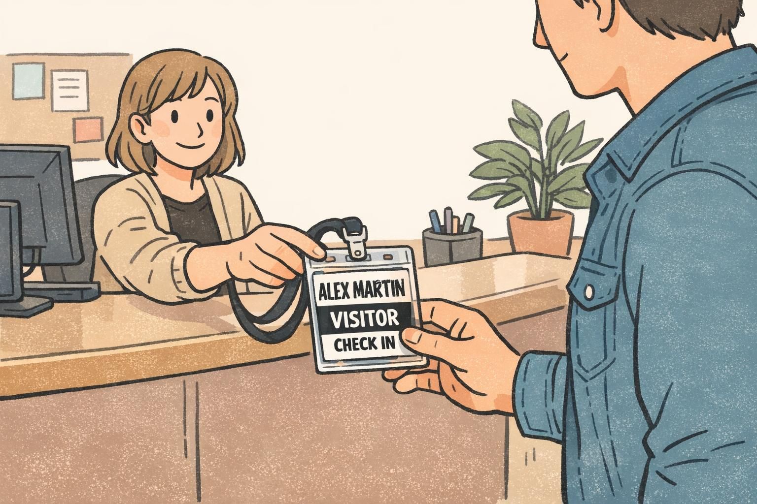 Accessible ID Badge Design: Higher Contrast and Larger Names Without Starting Over