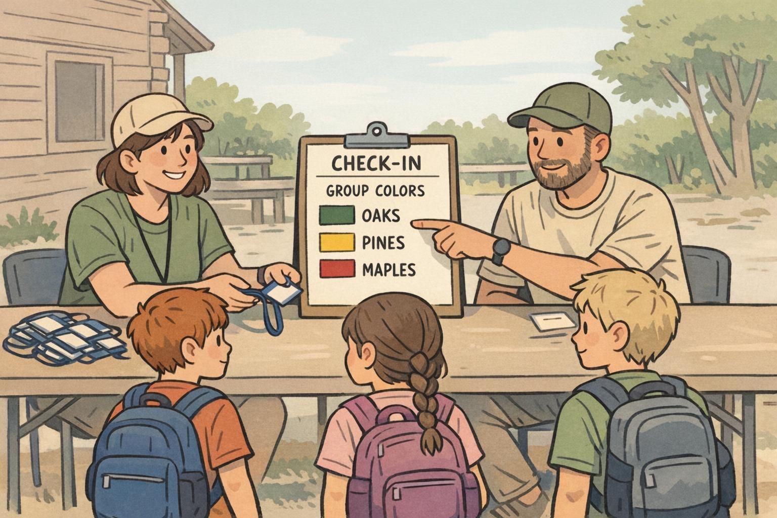 Camp Name Tags for Youth Events and Camps: Safer, Tougher Badge Systems