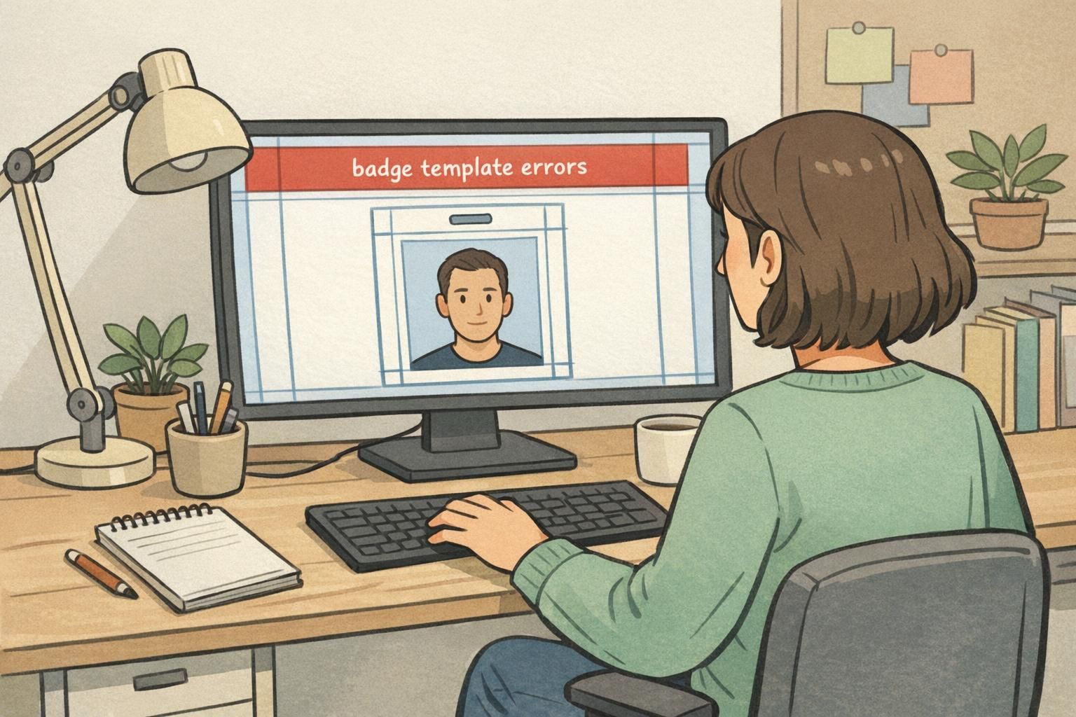 Badge Template Errors: How to Prevent Cropped Photos and Cut-Off Text