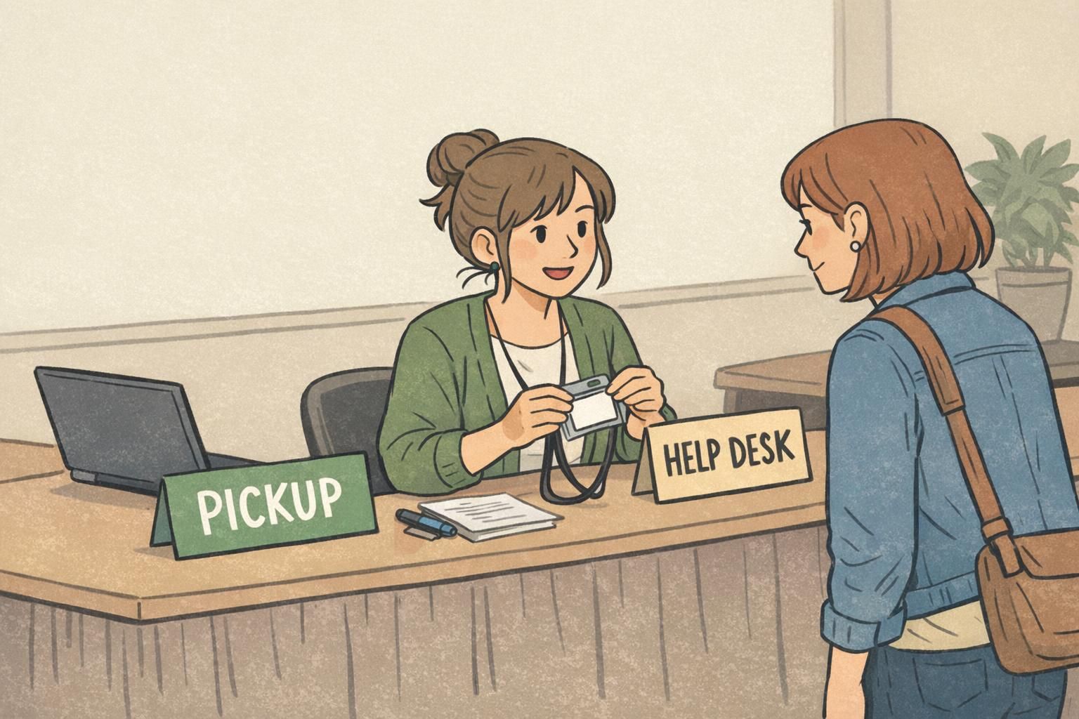 Last Minute Badge Change: A Swap-Friendly Process for Last-Minute Name Updates