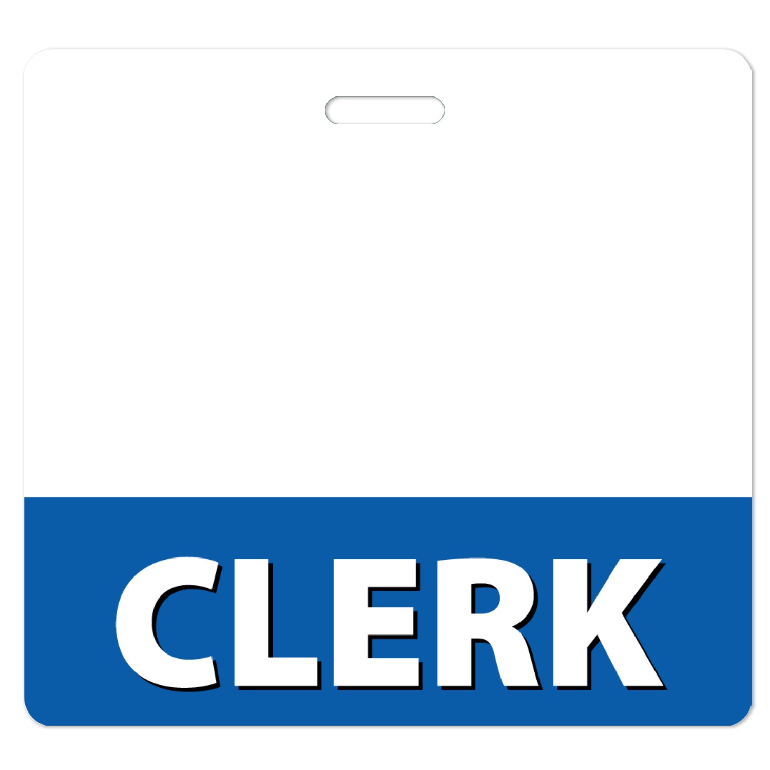CLERK Badge Buddy - Colorful and Stylish - Perfect for Work or Events