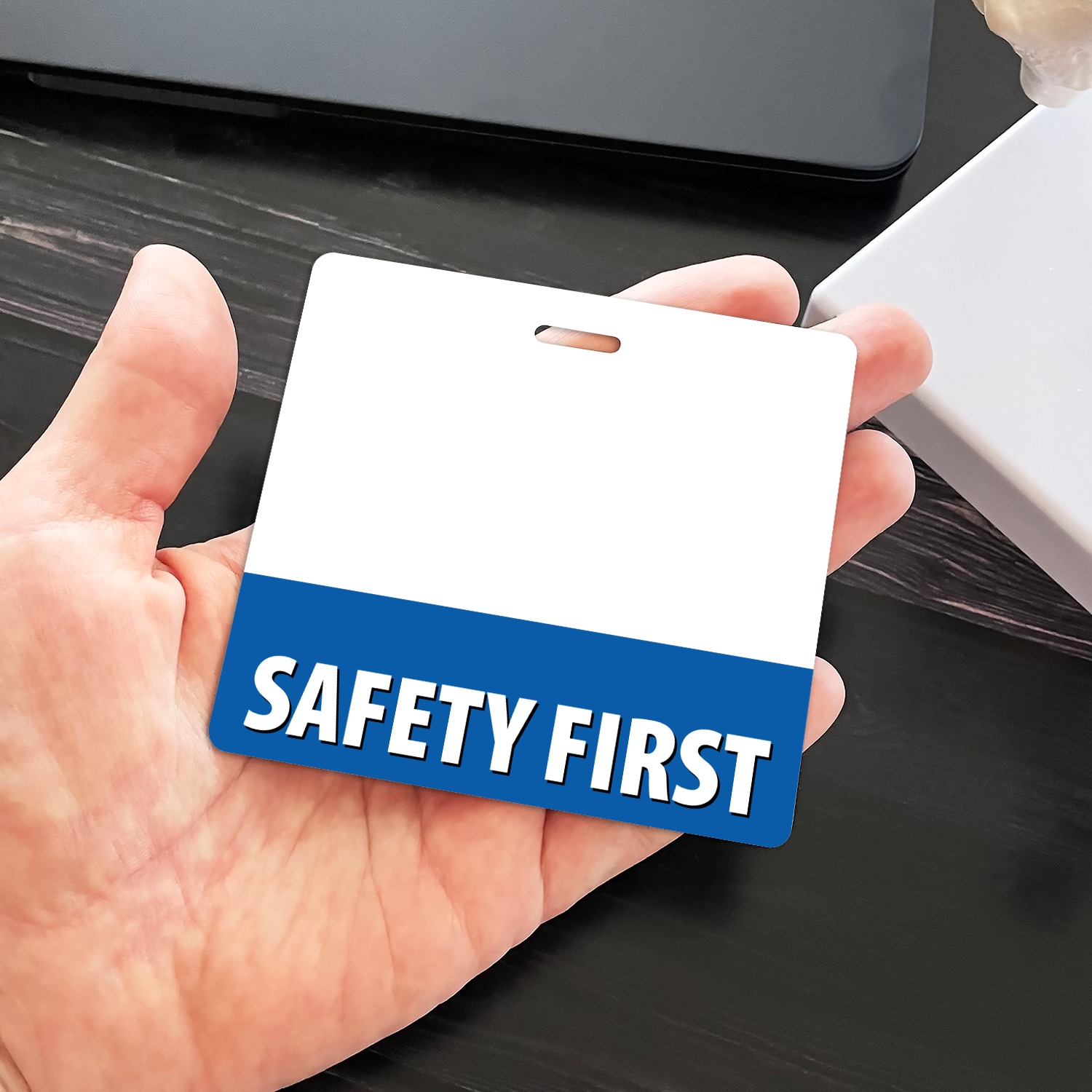 Card in Hand - H mockup