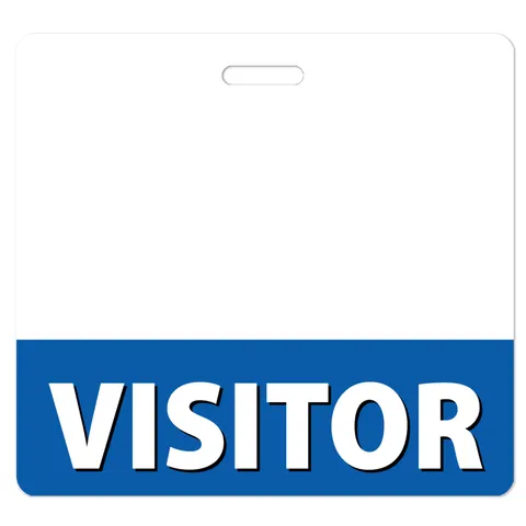 Visitor Badge Buddy - Perfect for Your Events, IDs, and Conferences, Simple and Effective Solution!