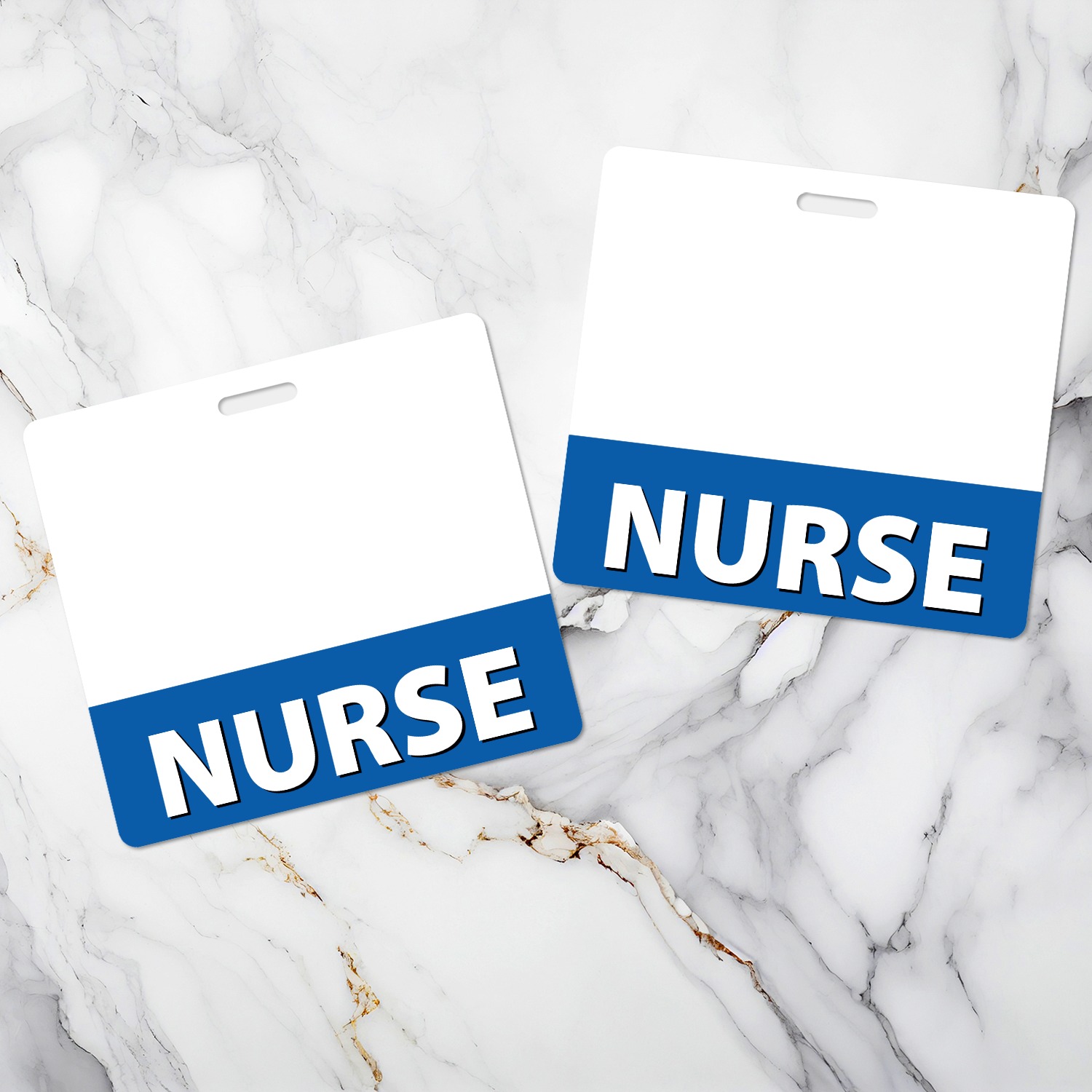 Two Cards on Marble - H mockup