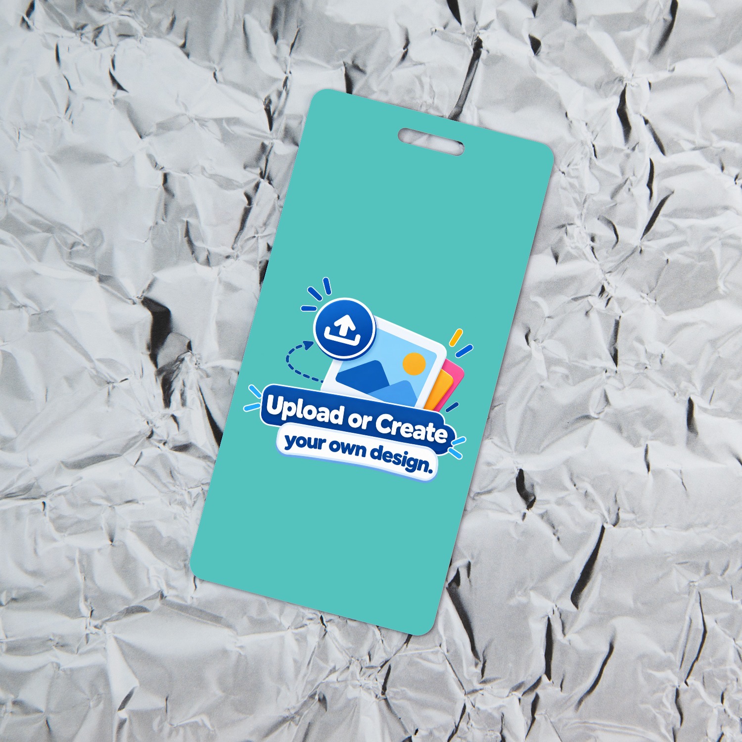 Aluminum Foil - V mockup