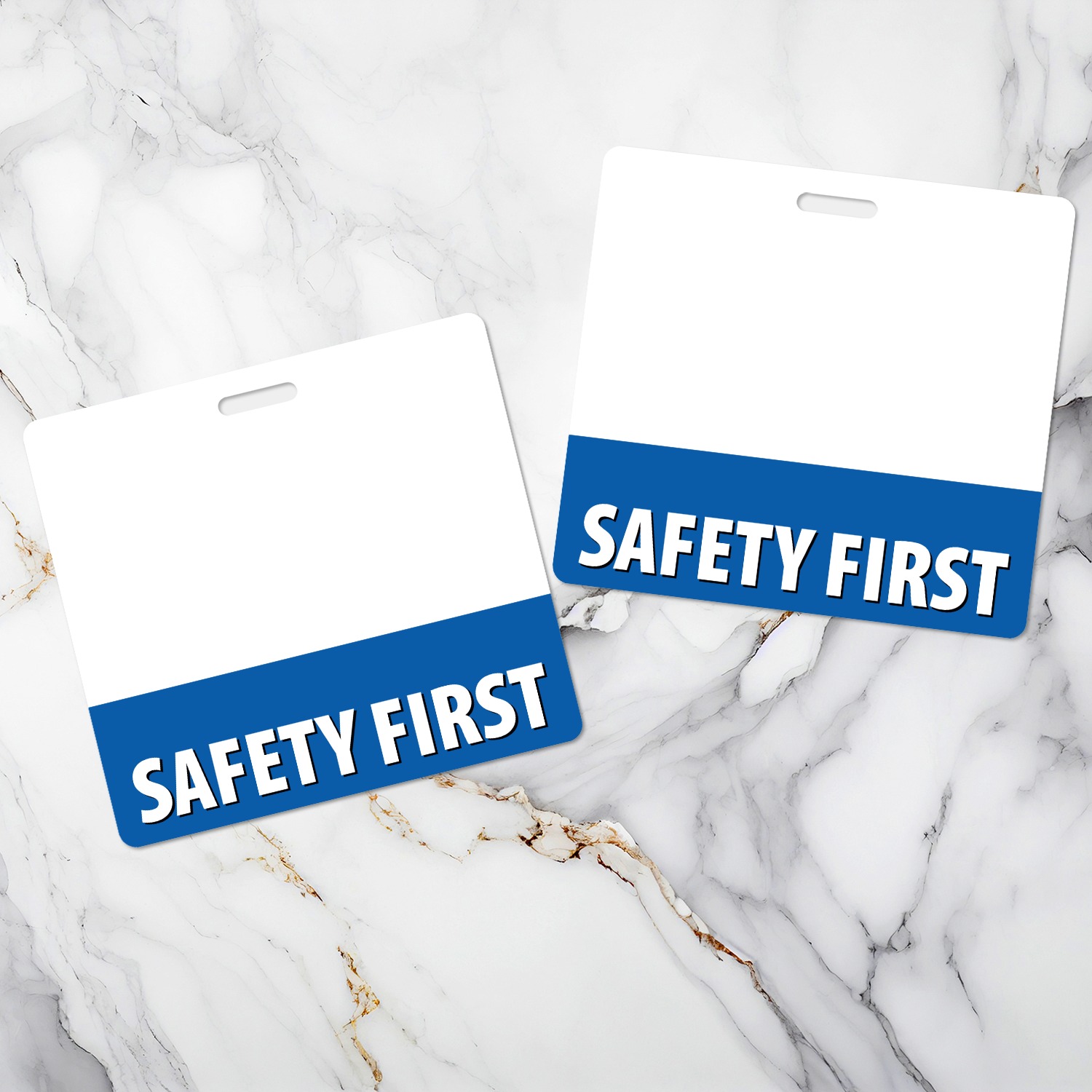 Two Cards on Marble - H mockup