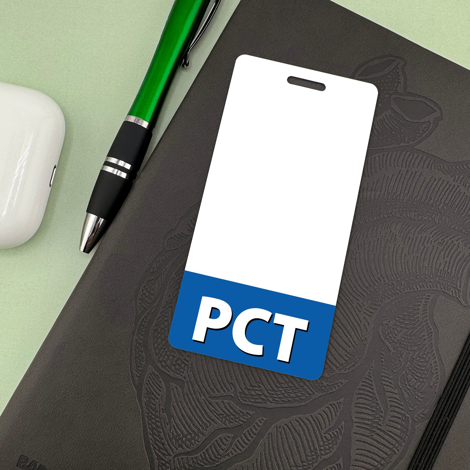 Green Ballpoint Pen - V mockup