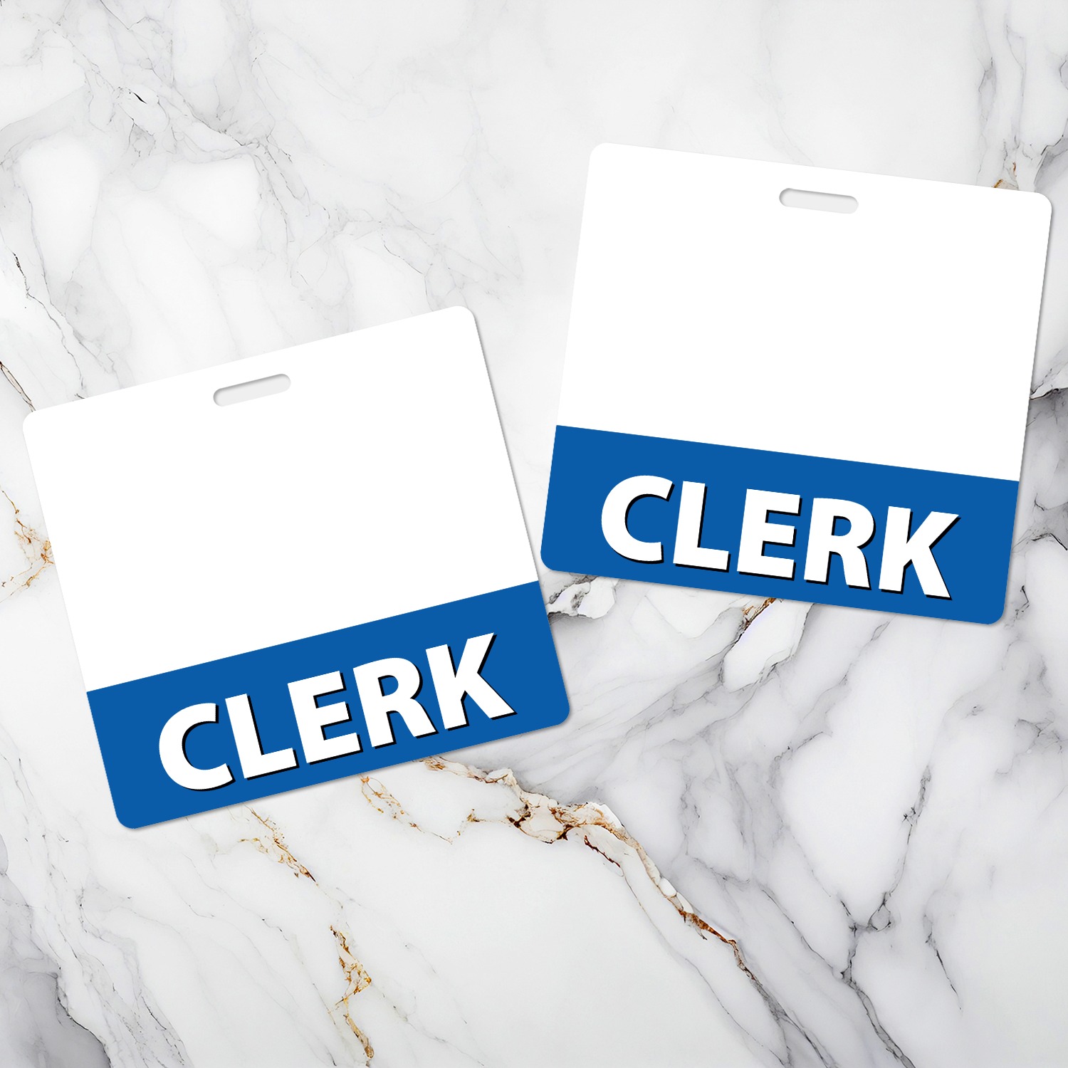 Two Cards on Marble - H mockup