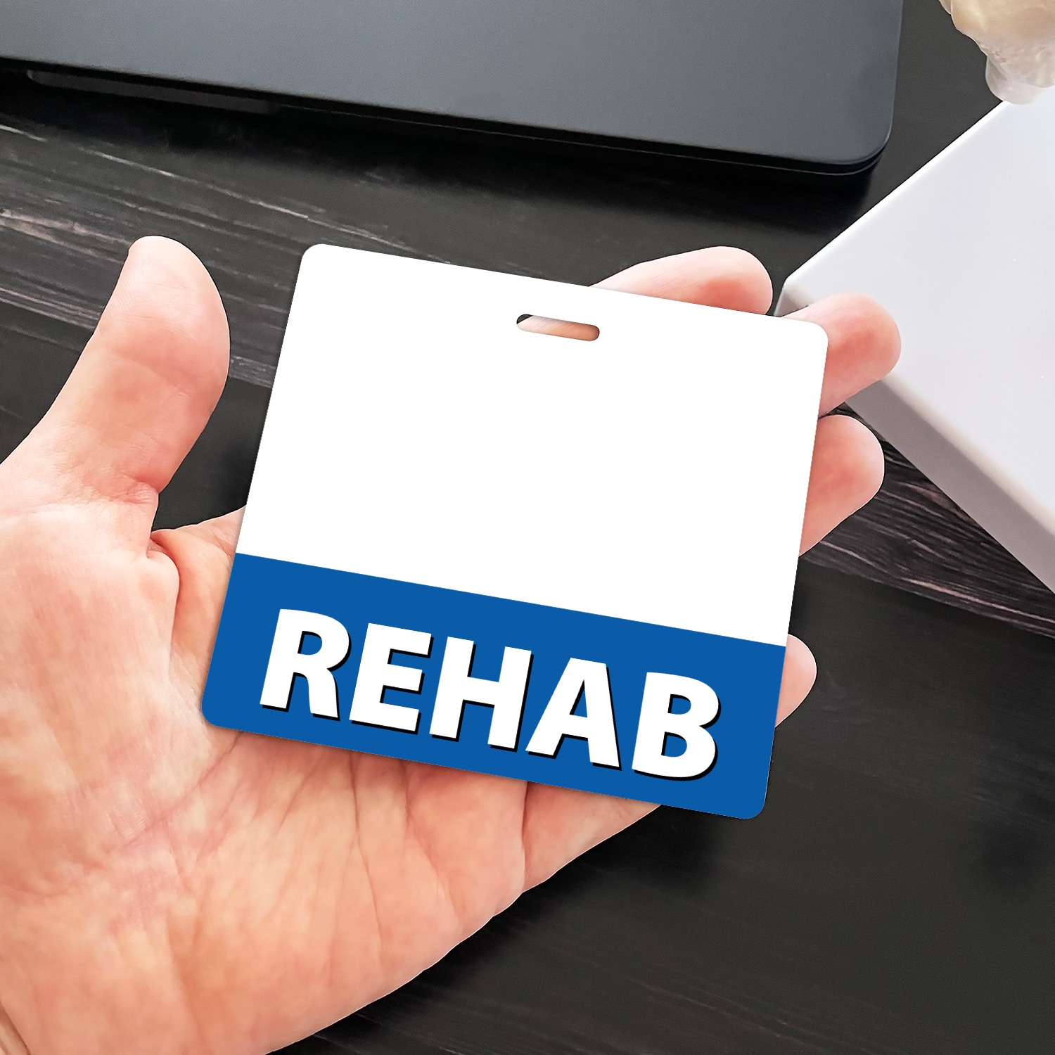 Card in Hand - H mockup