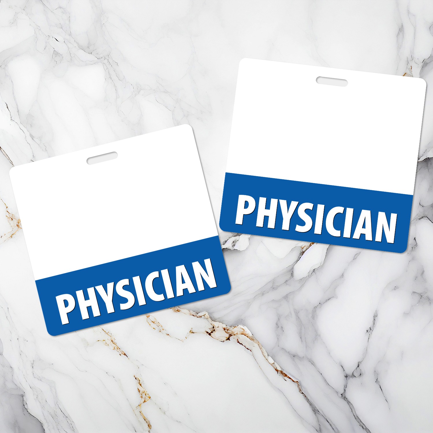 Two Cards on Marble - H mockup