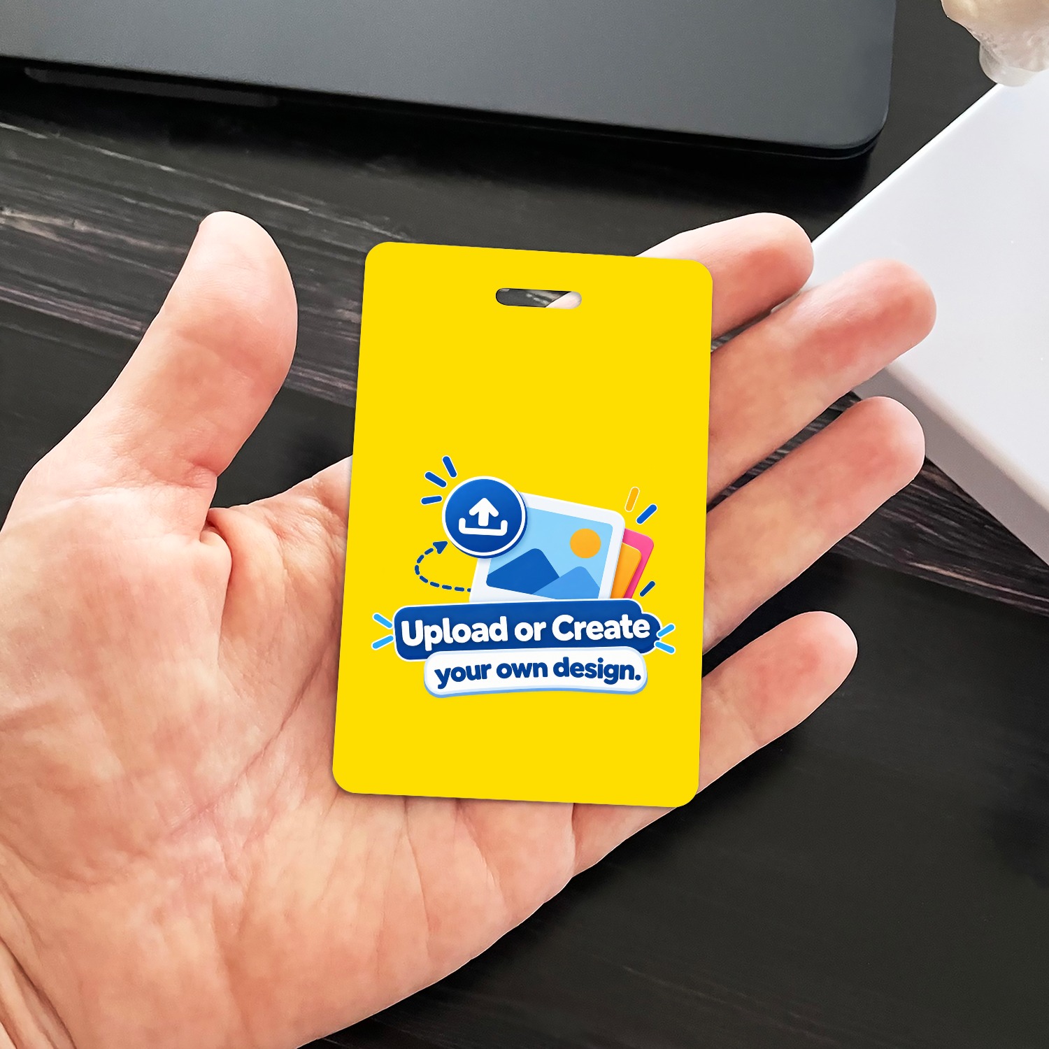 Card in Hand - IDV mockup