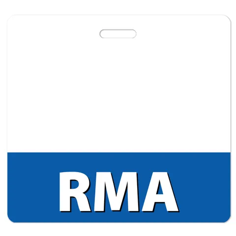 RMA Badge Buddy - for Easy Identification & Enhanced Organization in Your Workplace!