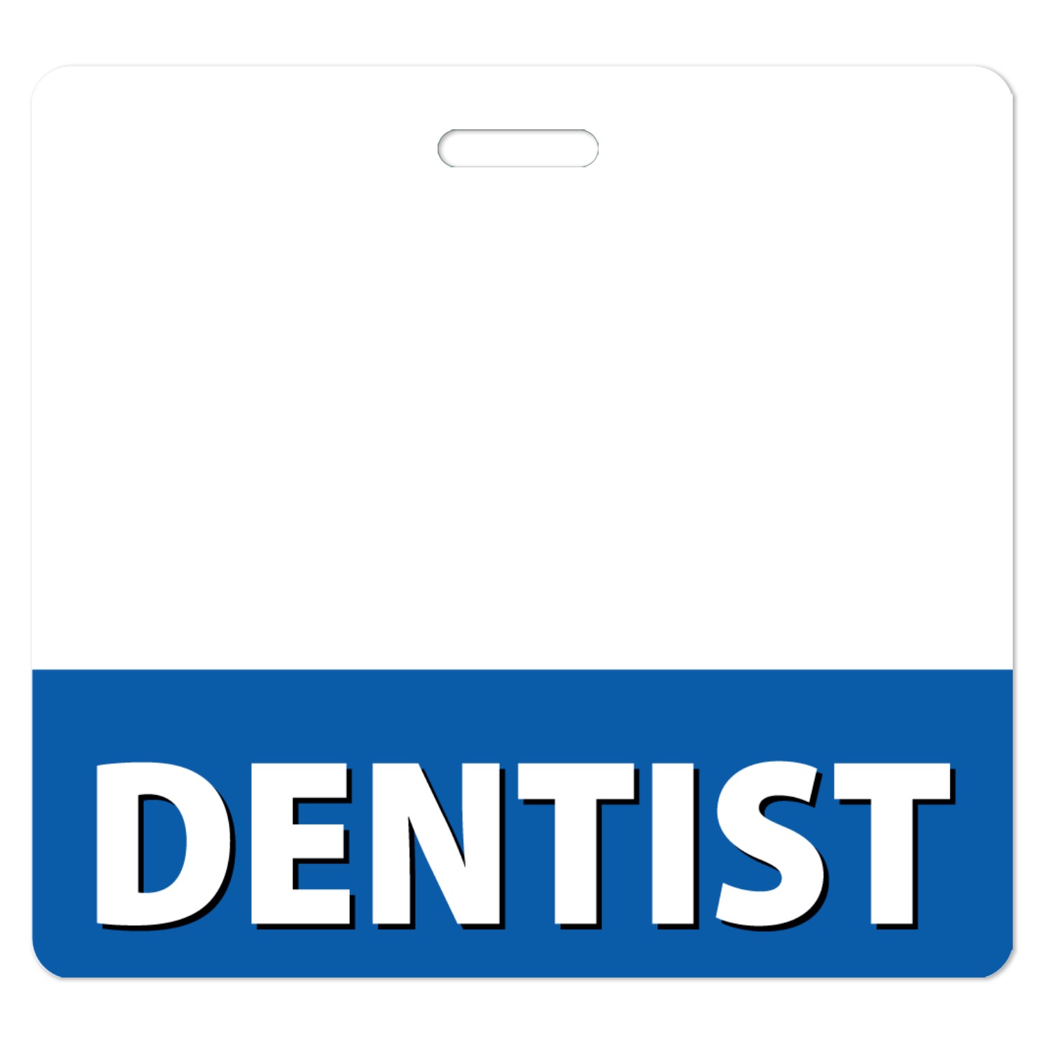DENTIST Badge Buddy - Fun, Colorful ID Badge Holder for Dental Professionals - Keep Your Identity Stylish and Professional
