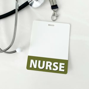 Nurse Badge Buddy Backer Card - Double Sided - Image 5