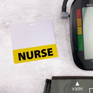 Nurse Badge Buddy Backer Card - Double Sided - Image 3