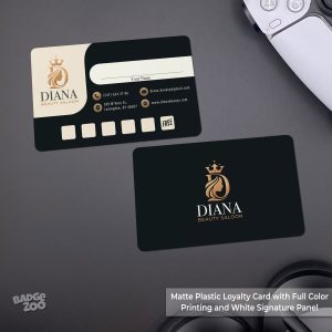 Matte Business Plastic Cards - ID Card Size - Image 5