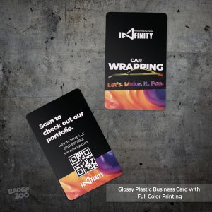 Matte Business Plastic Cards - ID Card Size - Image 8