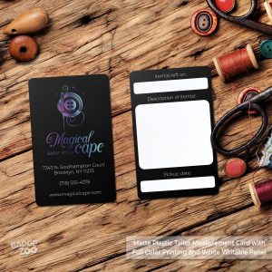 Matte Business Plastic Cards - ID Card Size - Image 9