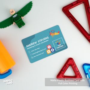 Matte Business Plastic Cards - ID Card Size - Image 12