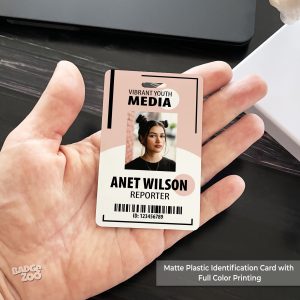 Matte Business Plastic Cards - ID Card Size - Image 13